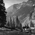 Camp at Bakers Park Colorado ca. 1875
