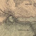 1862 Map of southwest Colorado shows Park of the Animas (Bakers Park)