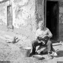 Shorty Harris at home in Ballarat ca. 1930