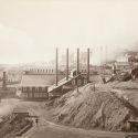 Consolidated Virginia Mill and Hoisting Works, Virginia City, Nevada 1878