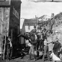 Locals having fun at Copper Rock 1892