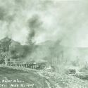 Burning of Rock Point Mill  - Dayton, Nevada May 2nd 1909