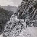 Miners on the Otto Mears Toll Road three miles above Ouray – July 6, 1888