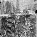 High bridge on the Ouray Stage Line