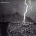 Lightning strike at Tonopah, Nevada 1904