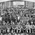Miners at the Goldbank Mine
