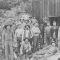 Miners at the Gold Hill Mine - Quartzburg, Idaho 1885