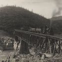 Railroad near the Mammoth Smelter