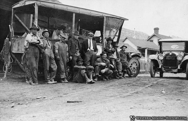 Telephone Service Crew - Eureka Utah 1921