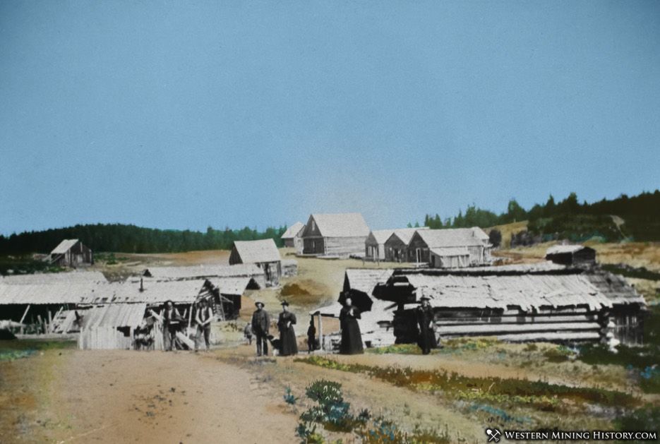 Colorized version of the Old Florence 1890s photo