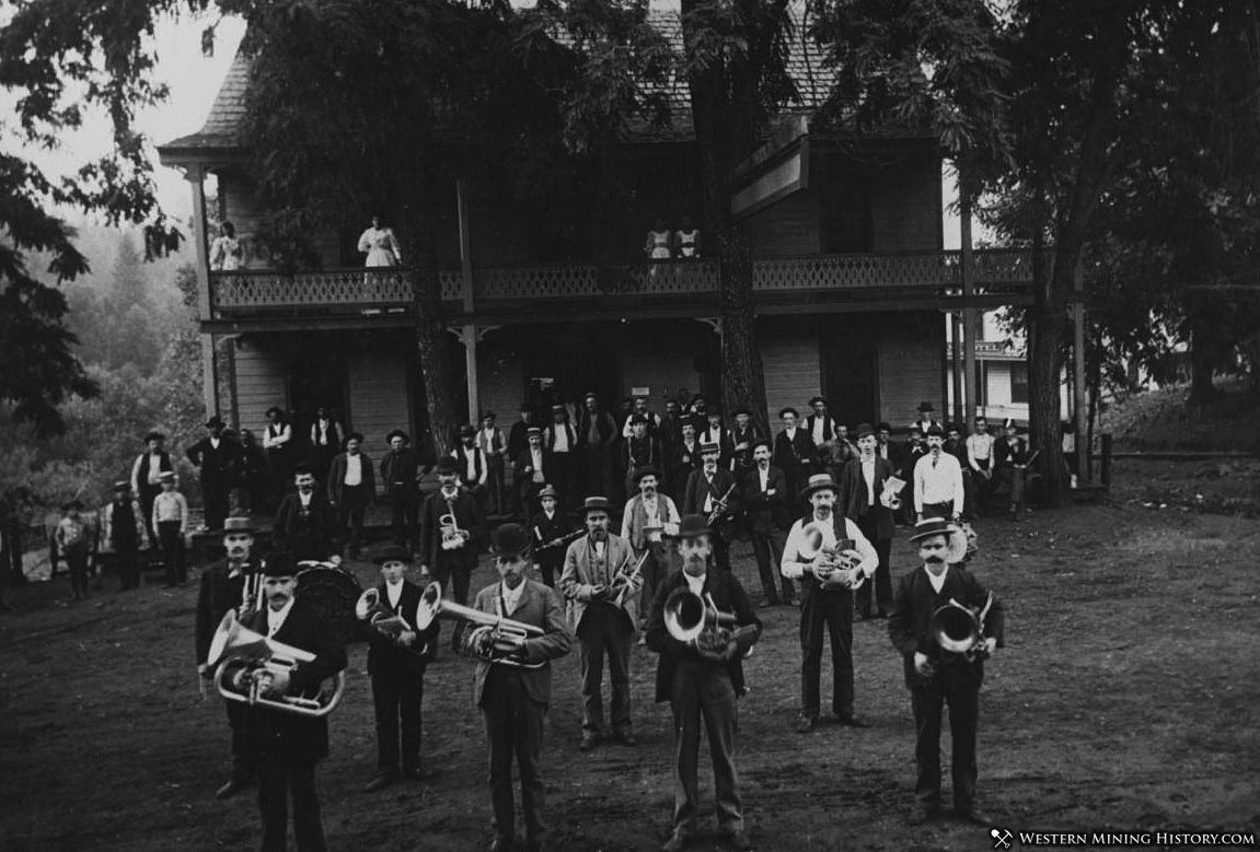Forbestown Band ca1890