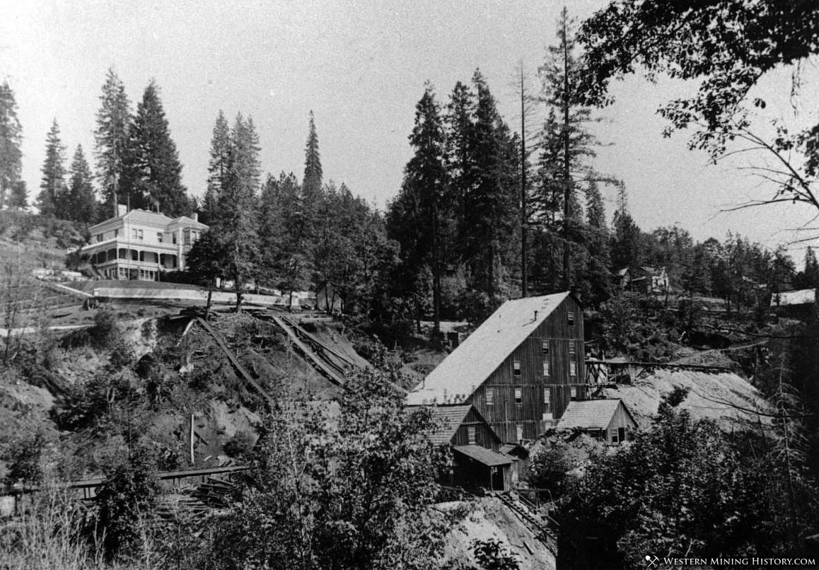 Goldbank Mine and Stowe Mansion - Forbestown California