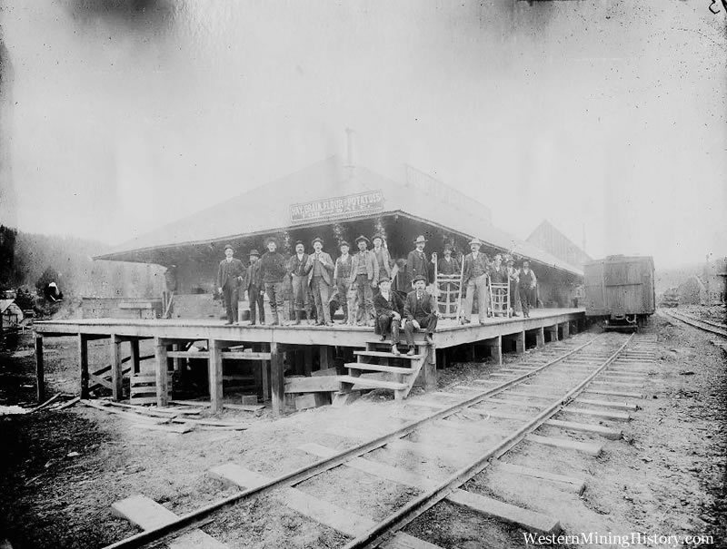Sumpter Forwarding Co. Warehouse in Railroad Yard