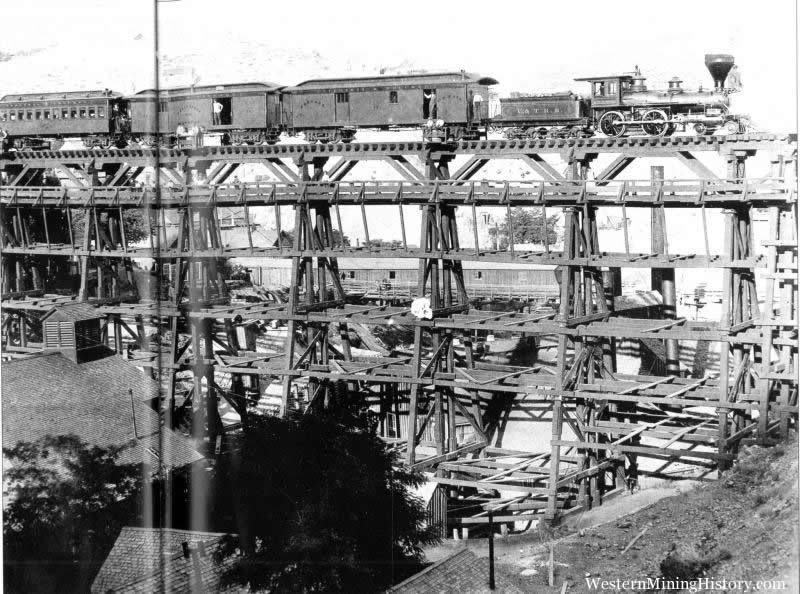 Crown Point Trestle - Gold Hill Nevada