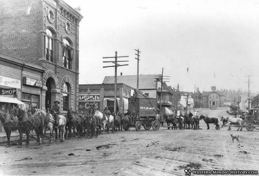 Granite Street Looking East - Sumpter