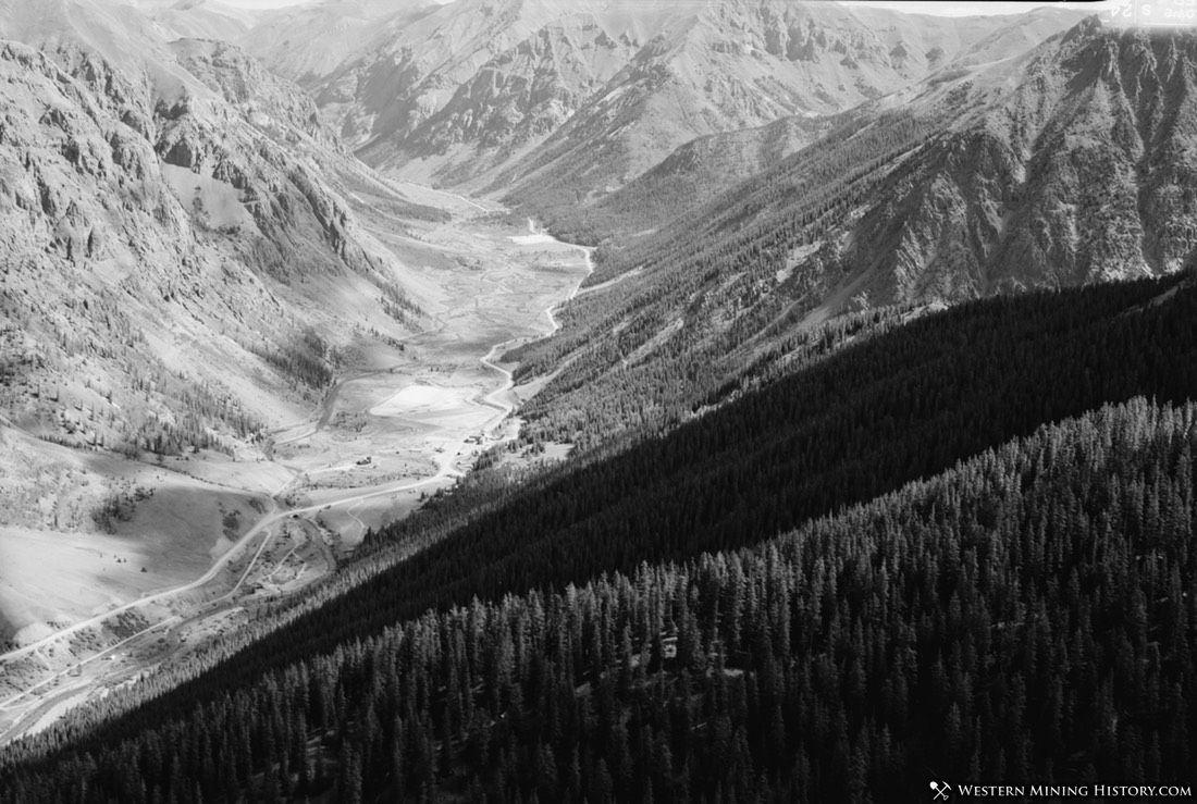 View of Howardsville and the Animas Valley 2005