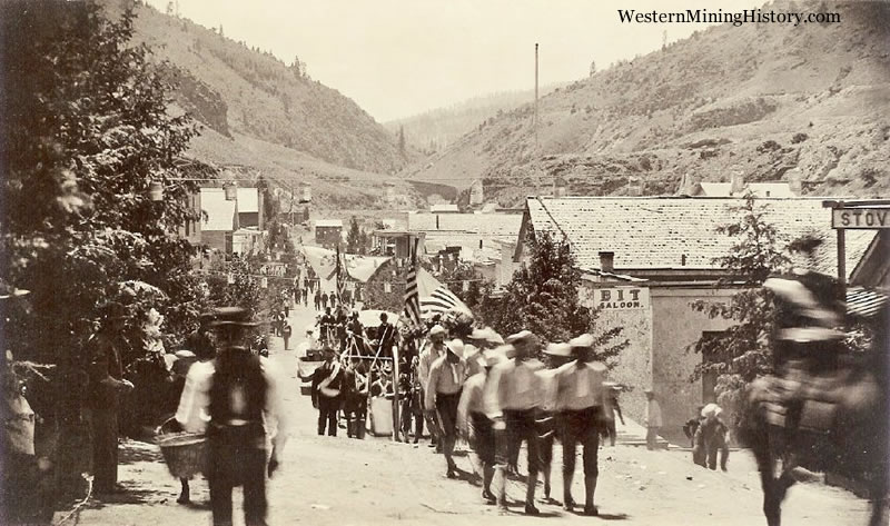 Canyon City July 4th Parade 1885