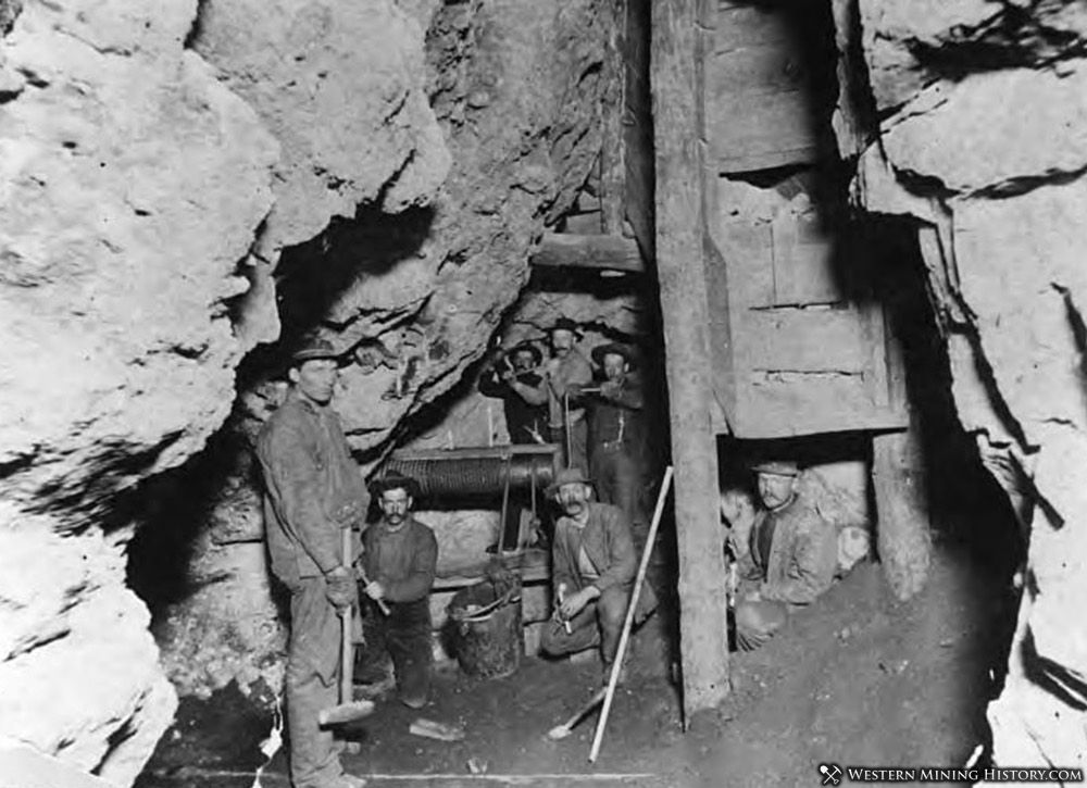 Men Working in a knightsville Mine