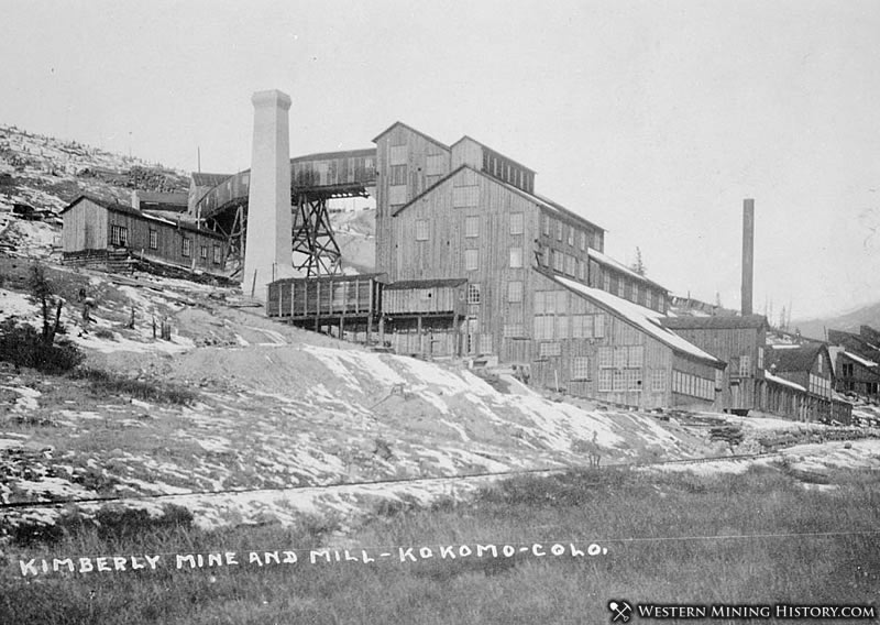 Kimberly Mine and Mill near Kokomo Colorado