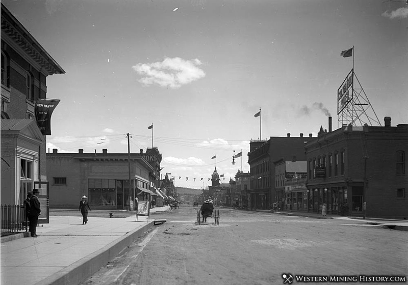 Harrison Ave Leadville Colorado 1918