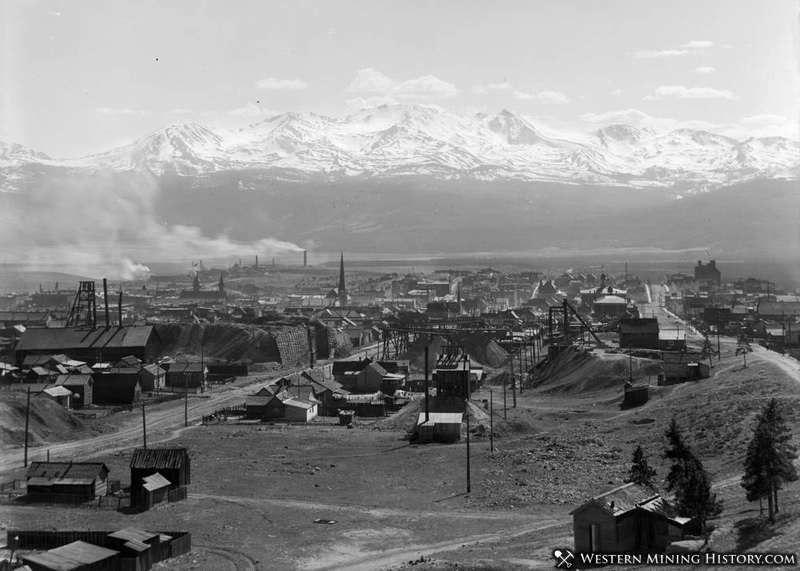 View of Leadville in 1918