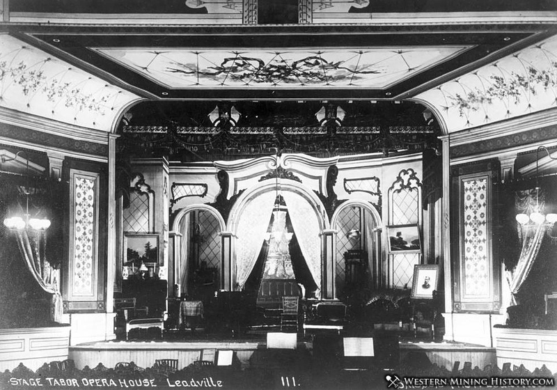 Interior of the Tabor Opera House - Leadville