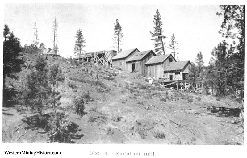 Flotation Mill - Lost Cabin Mine. Modoc County California.