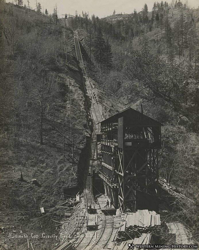 Gravity Road at Mammoth Mine
