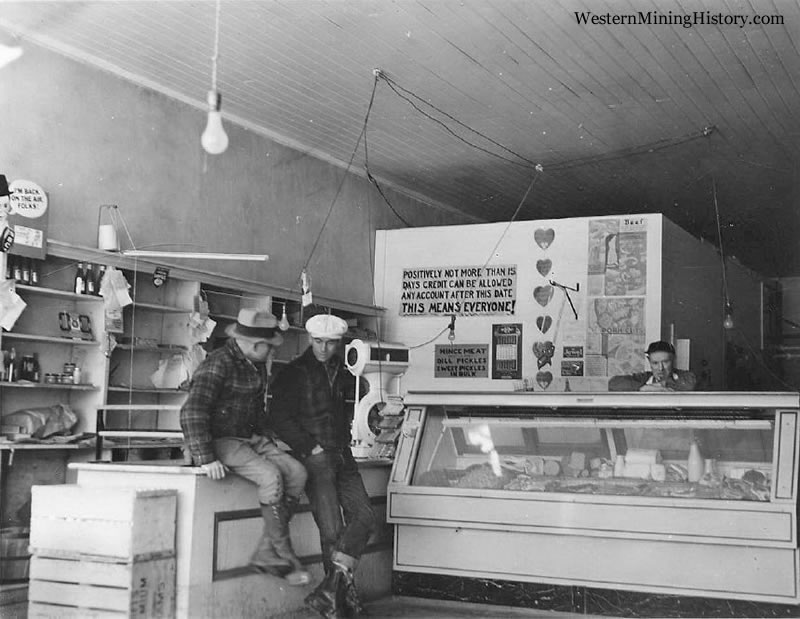 Sumpter Meat Market Interior 1930-1940