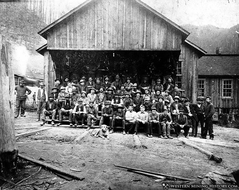 Sawmill crew - Monte Cristo Washington ca 1892