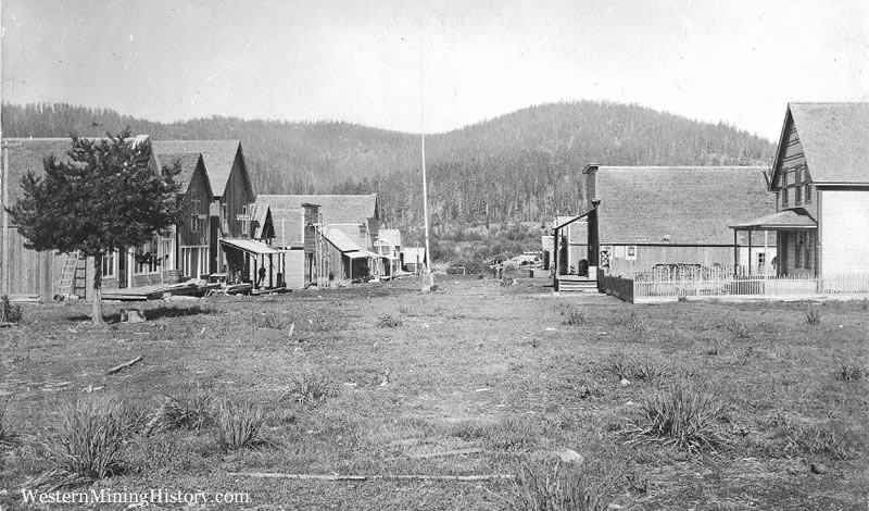 Granite St. looking west in 1895 – Western Mining History