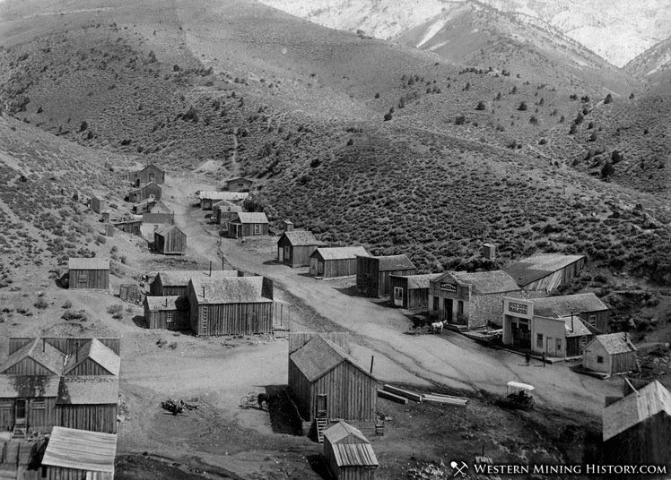 Early photo of Osceola, Nevada