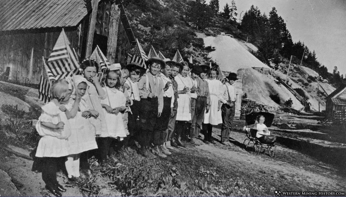 Fourth of July celebration - Quartzburg, Idaho 1915