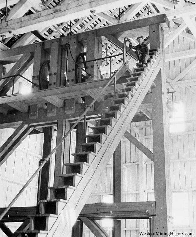 Red Boy Mine - hoist interior