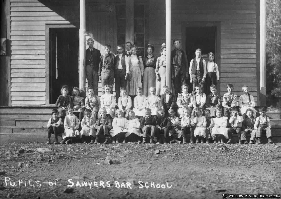 Pupils of the Sawyers Bar School