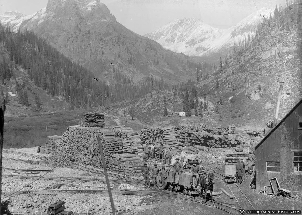 Revenue Mine near Sneffels Colorado 1896