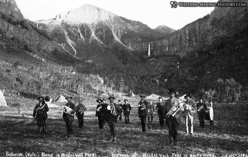 Band in Bridal Veil Park - Telluride Colorado 1886