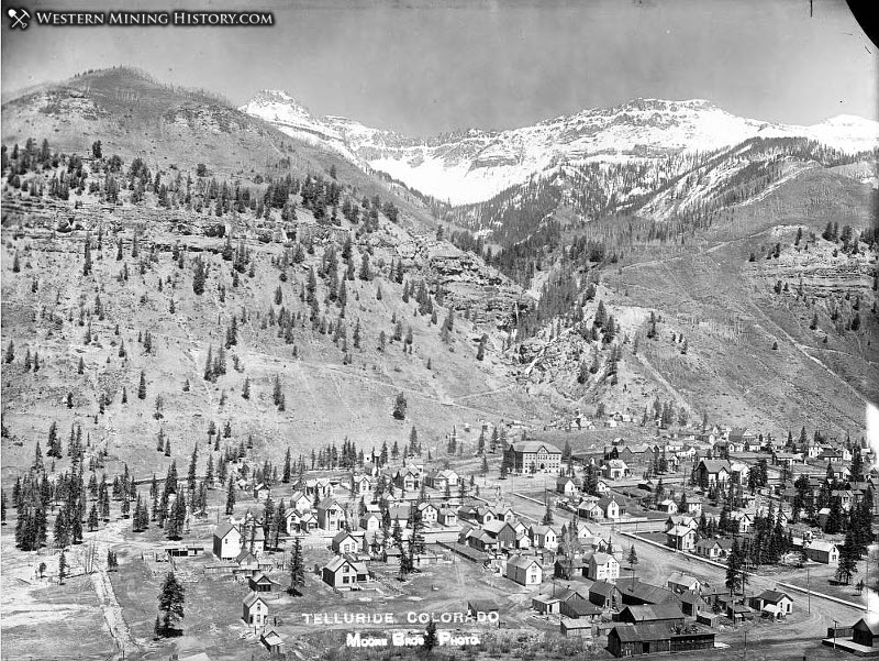 View of Telluride Colorado ca1900