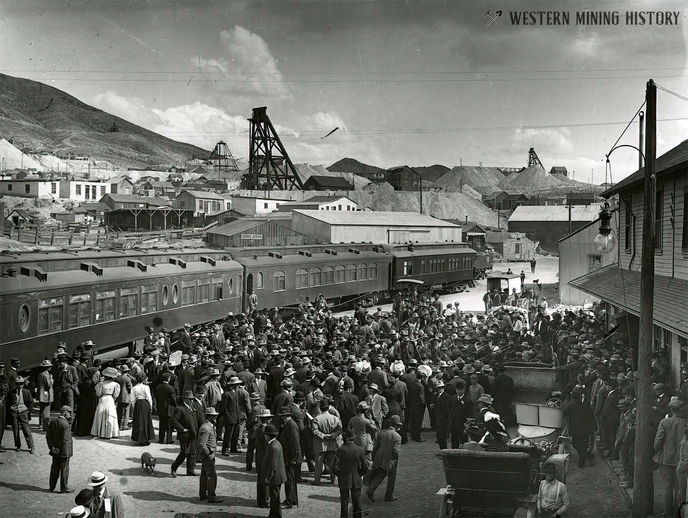 Tonopah Rail Depot 1907