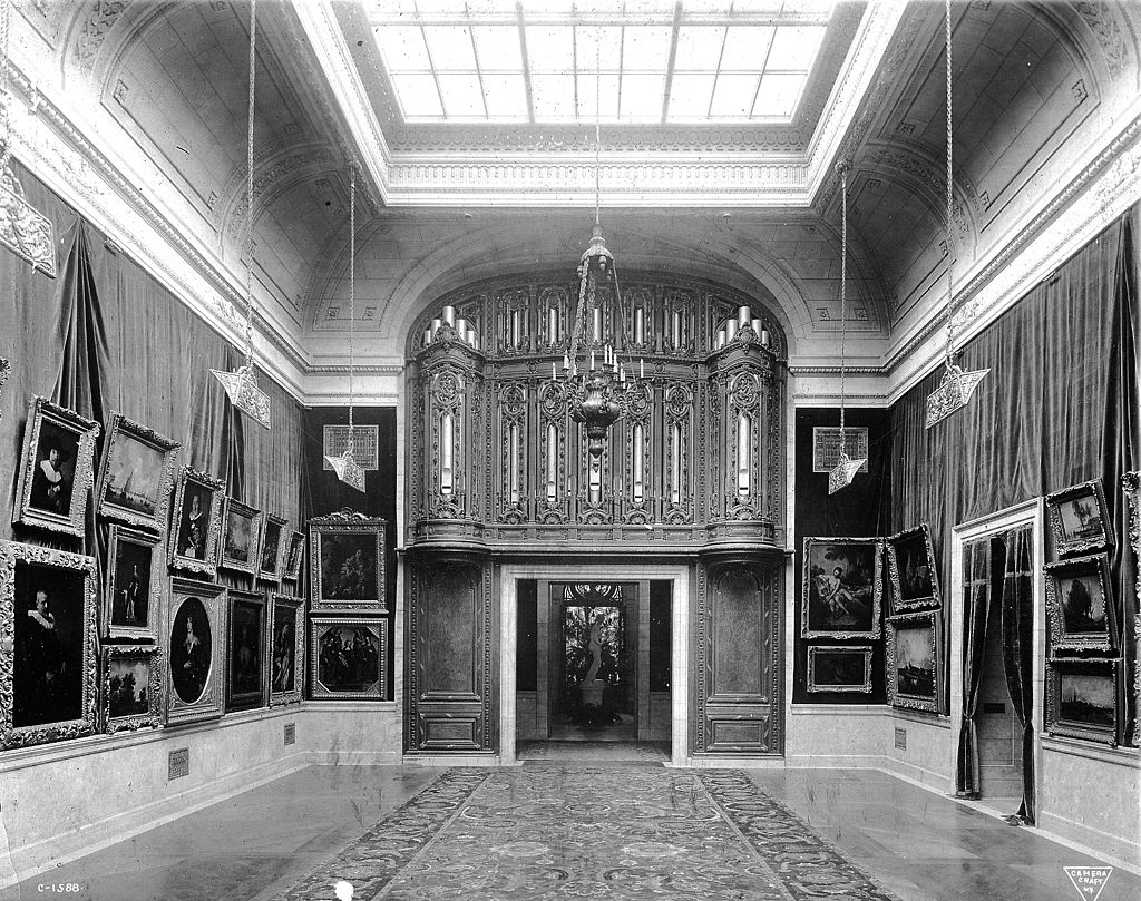 Organ in the Gallery of the William A. Clark House