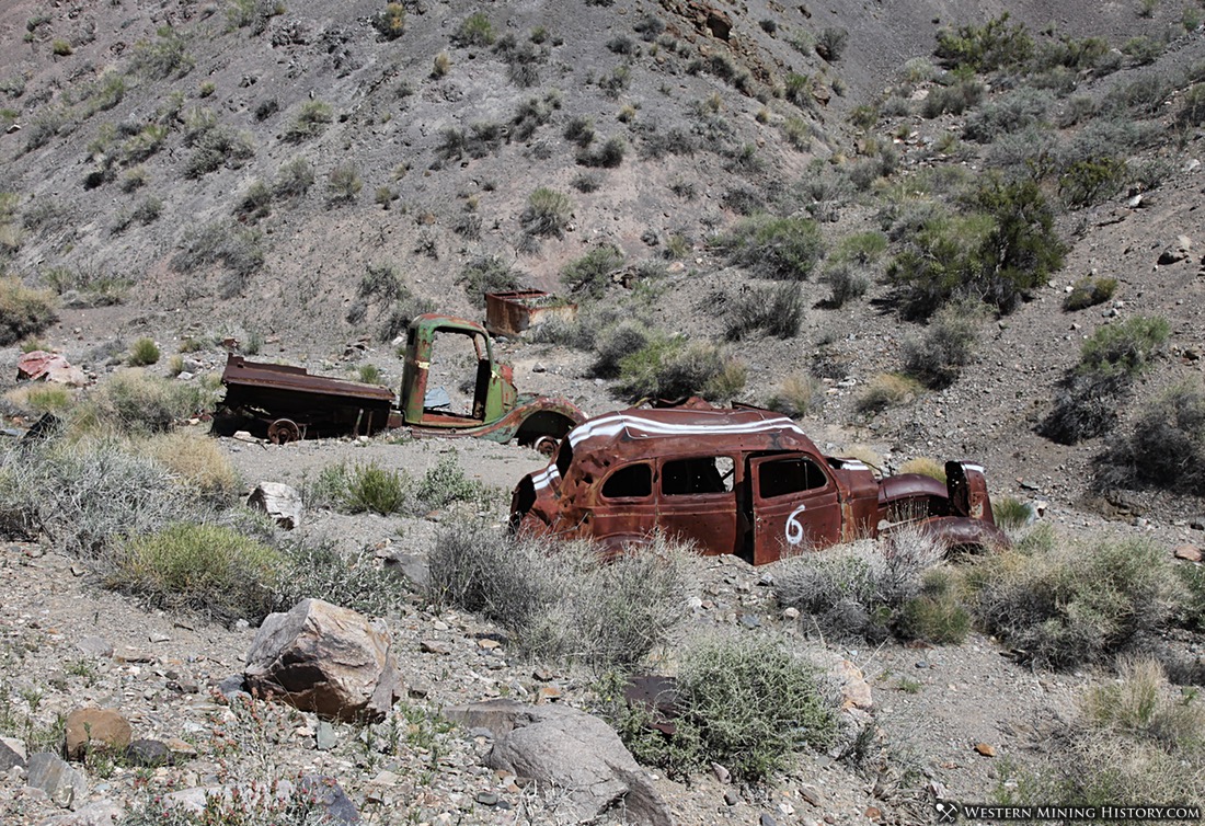 The Journigan's Mill site contains many wrecks of old vehicles