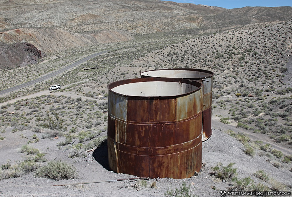 Water tanks at Journigan's Mill