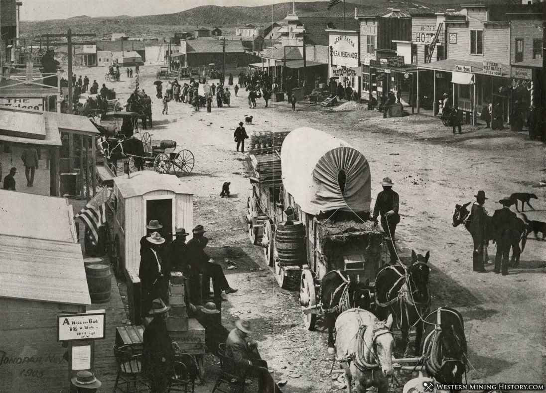 View of Tonopah, Nevada in 1903