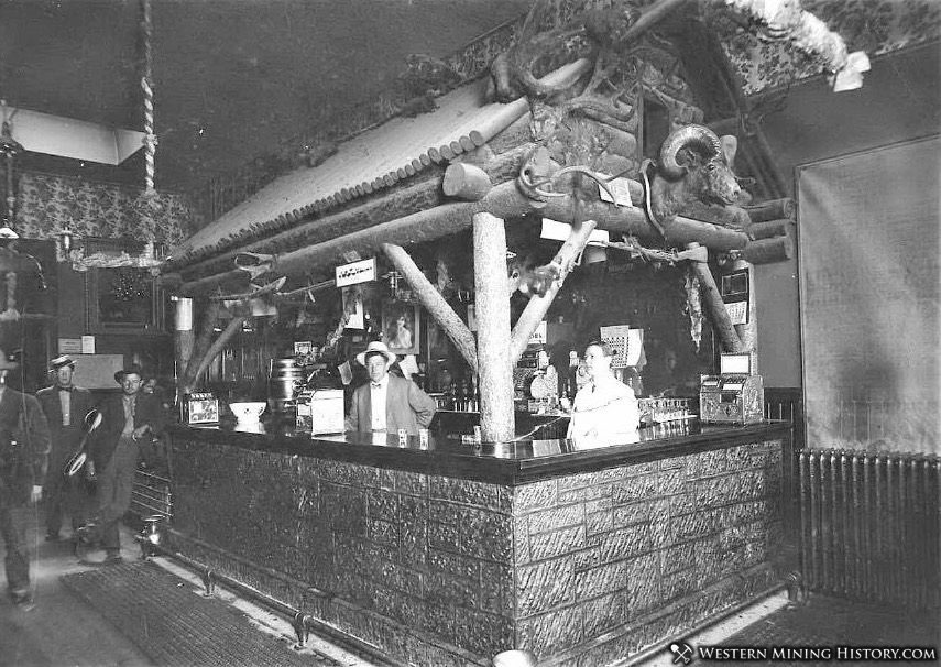 Miners Cabin Saloon - Baker City, Oregon 1890s