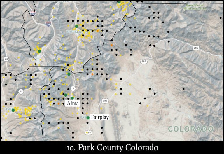 Where To Find Gold: The Top Ten US Counties – Western Mining History