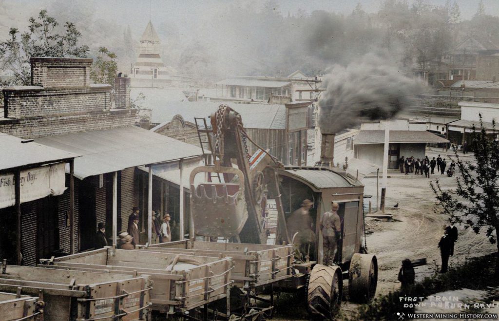 Auburn, California Steam Tractor ca. 1910