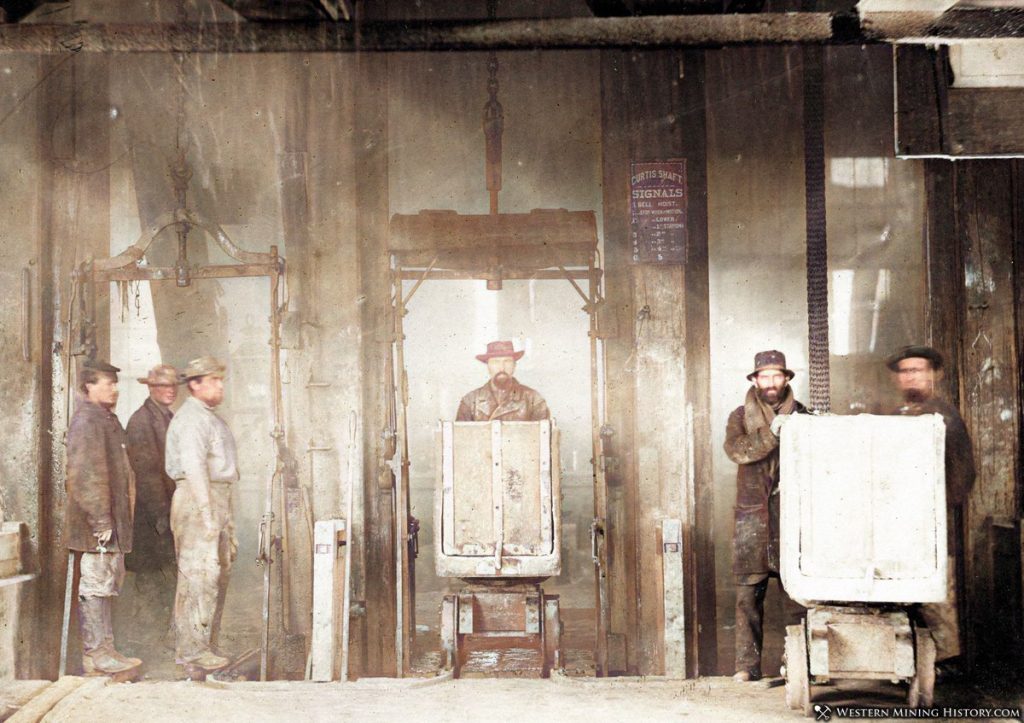 Savage Mine - Virginia City, Nevada ca. 1868