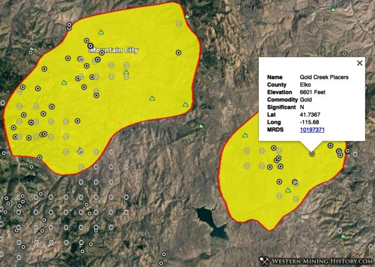 Gold Districts of Nevada Western Mining History