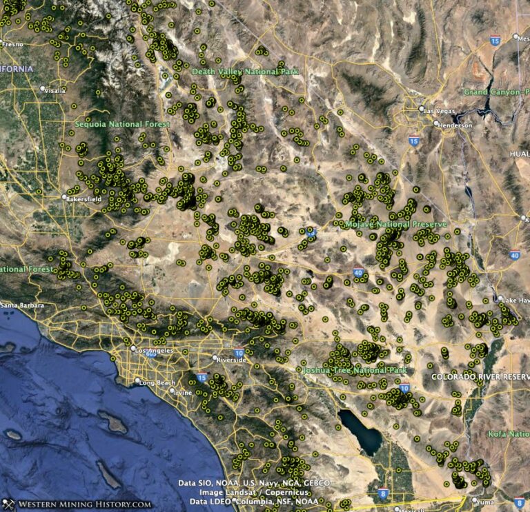 Where to Find Gold in California Western Mining History