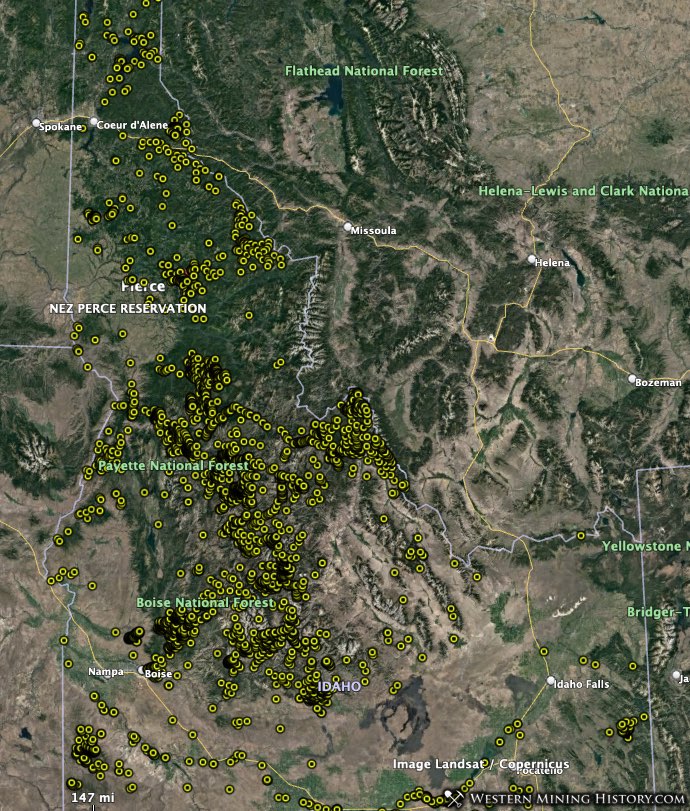 Where to Find Gold in Idaho – Western Mining History